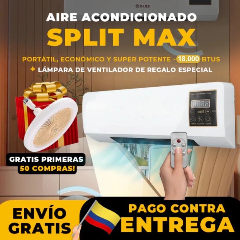 Aire Acondicionado Portátil | SplitMax [ULTRA POTENTE]