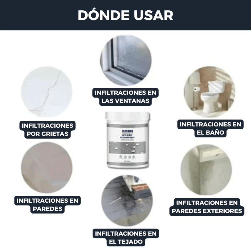 COMPRE 1 Y LLEVE 2 - Impermeabilizante Para Fugas y Infiltraciones UltraBonde™