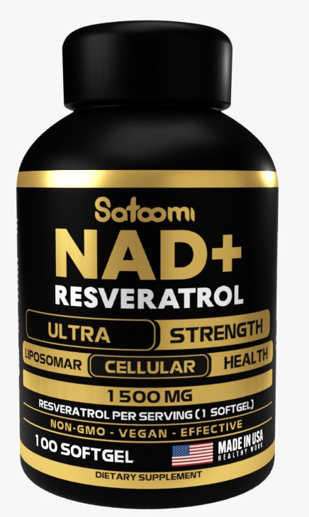 Nad + Resveratrol 1.500 MG (100 Cápsulas)