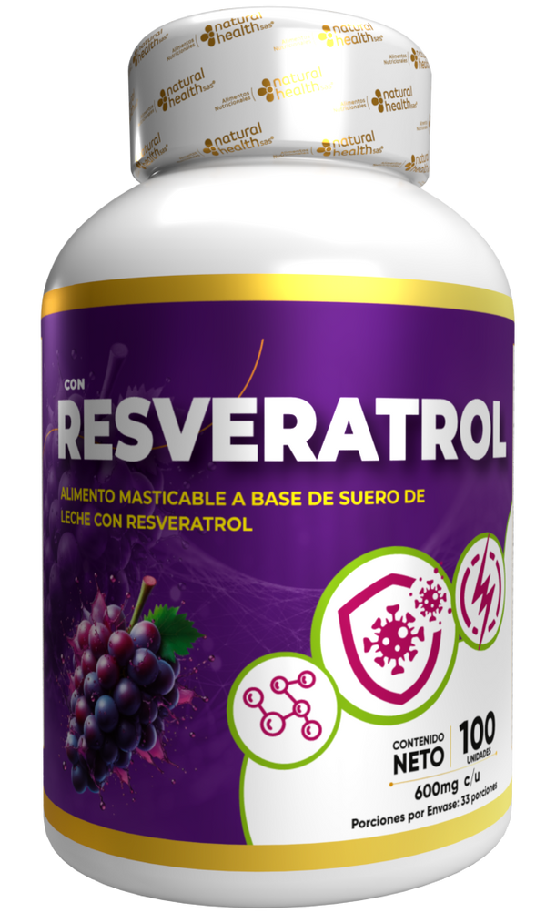 Resveratrol x 100 und con invima